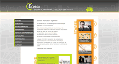 Desktop Screenshot of ecobox.fr