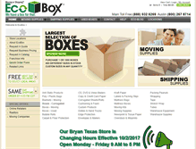 Tablet Screenshot of ecobox.com