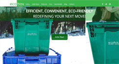 Desktop Screenshot of ecobox.ca